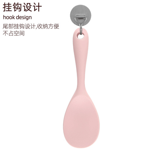 Kitchen supplies silicone rice spoon non-stick pot spoon non-stick does not hurt the pot rice spoon stirring rice silicone kitchenware household supplies