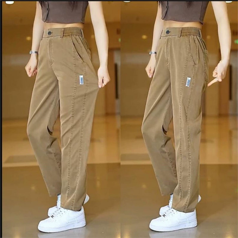 Summer silk light and thin breathable trend ultra thin trousers