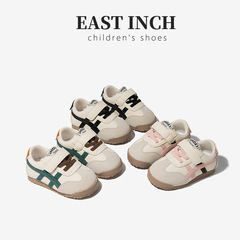 Children's Casual Shoes for Spring and Autumn 2024 New Girl Baby Sports Shoes Toddler Learning to Walk Shoes Kids Soft Sole Shoes