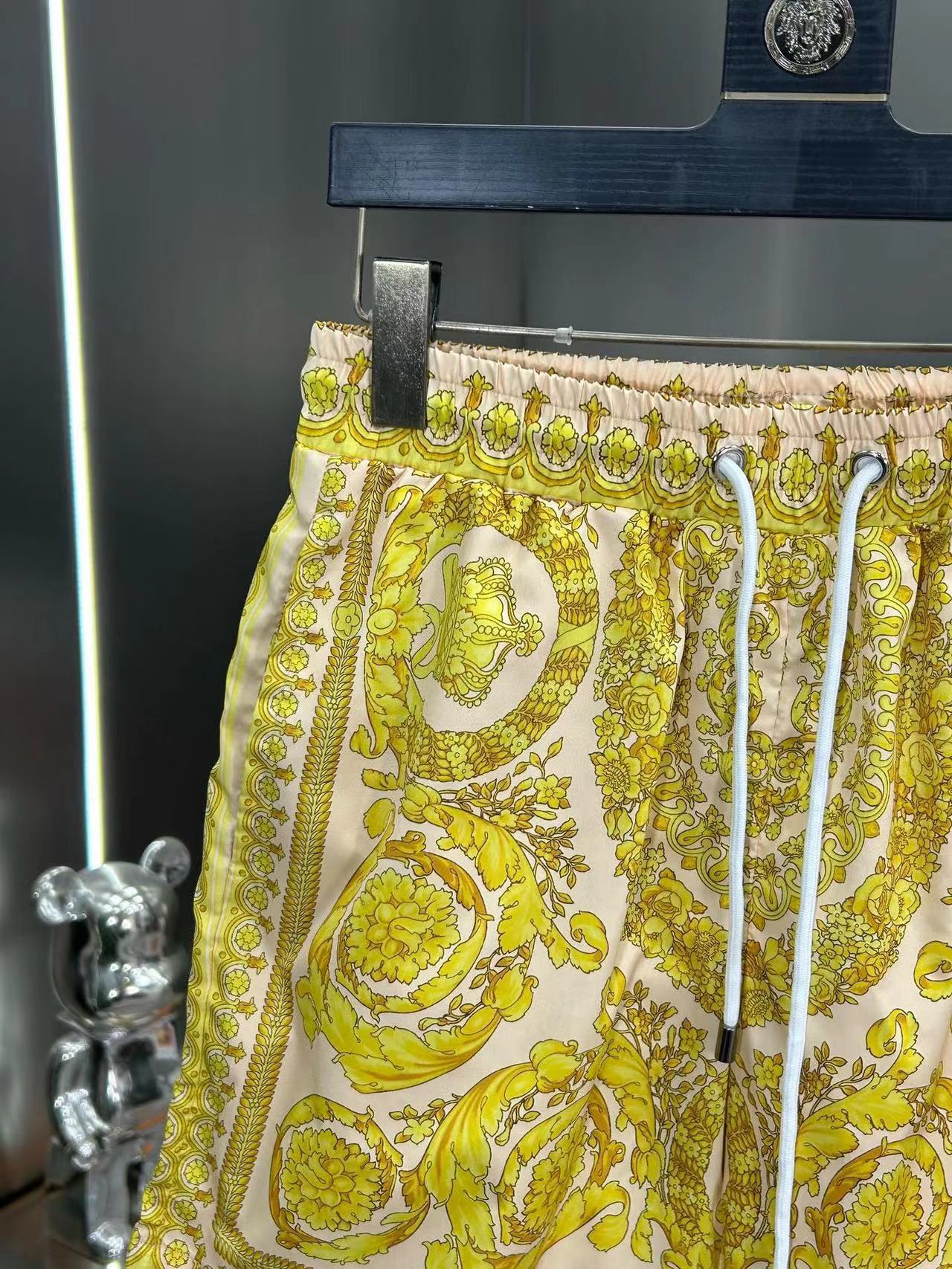 Heren zwemshort sneldrogend met medusa print voor op het strand_voghion.com