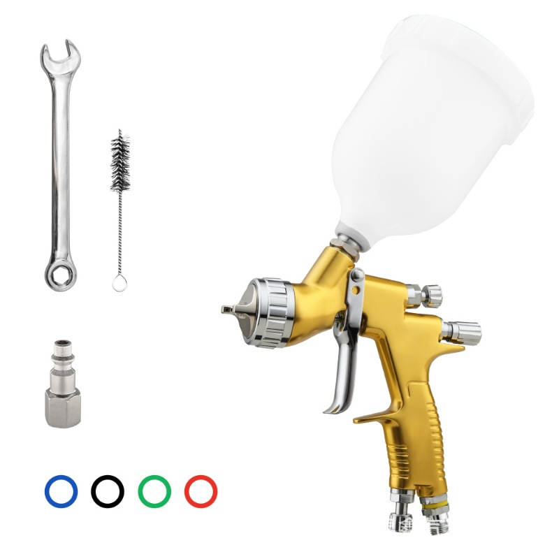 厂家包邮 立森GTI汽车钣金面漆1.3口径喷漆枪 高雾化HVLP气动喷枪
