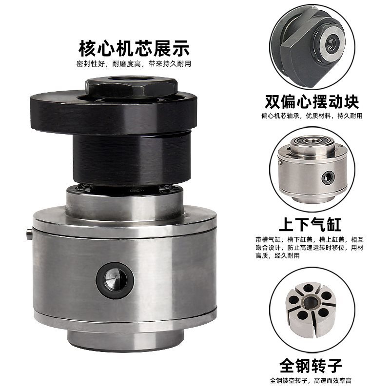 5寸气动打磨机手持干磨机气磨机Prima汽车美容抛光机砂纸机干磨机