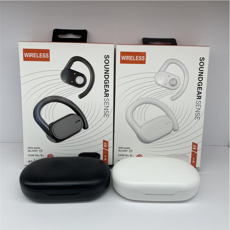 国境を越えた新しい SOUNDGEAR SENSE 耳掛けスポーツ Bluetooth ヘッドセット ステレオ ワイヤレス ランニング ヘッドセット|undefined