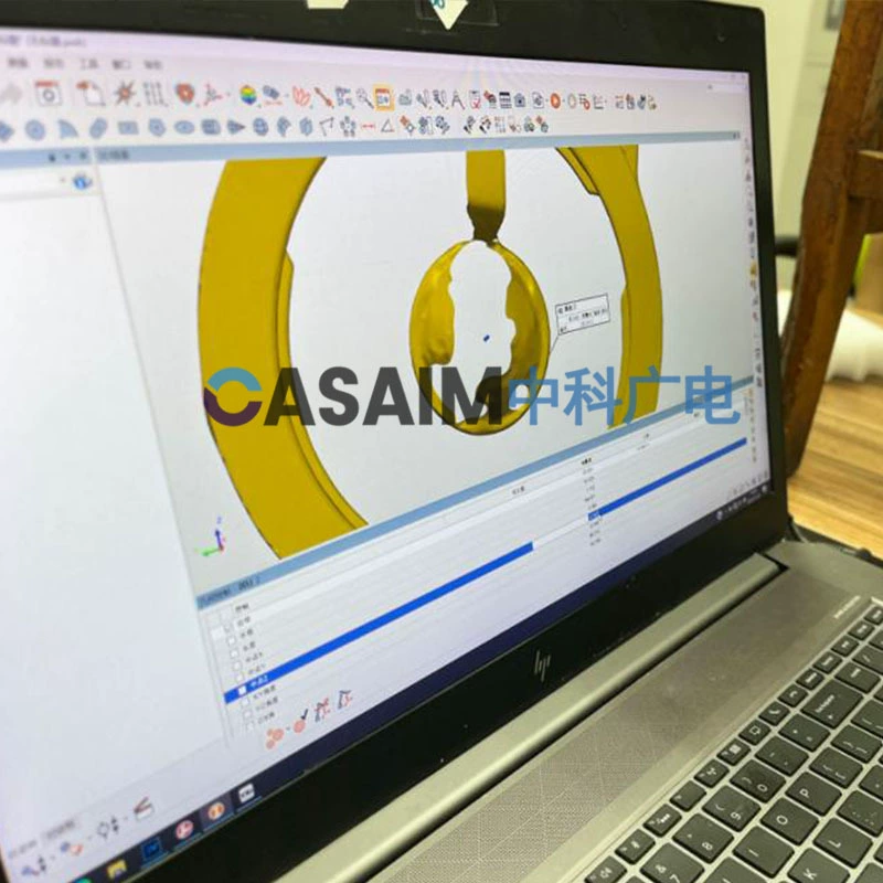 CASAIM Blu-ray 3D сканер-измерение размера промышленной точности аэрокосмических компонентов быстрого сканирования