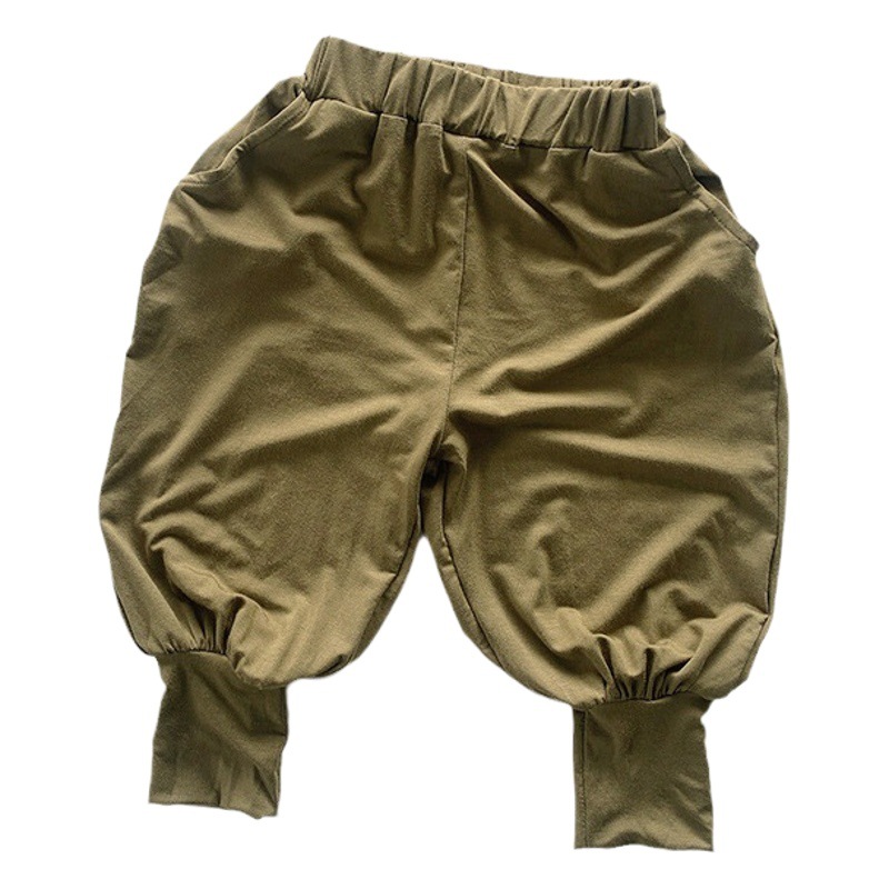 Pantalones Anchos para Niño de Modal Ligeros y Transpirables para Verano