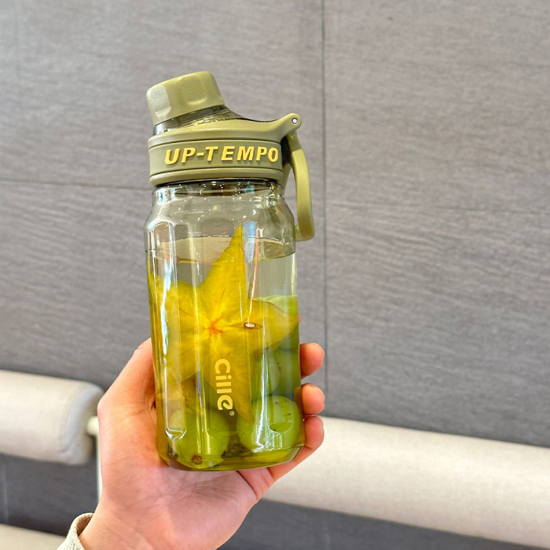 希楽コップ大容量男女子学生携帯耐高温水筒夏学生通学専用プラスチックコップ|undefined