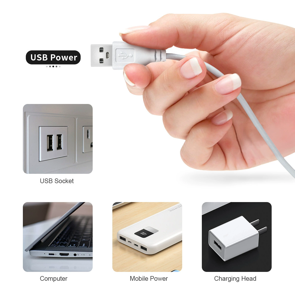 5В USB кашемировая COB-лента со светодиодами, RF-пульт дистанционного управления — подсветка для телевизора и шкафа с гелевой лампой
