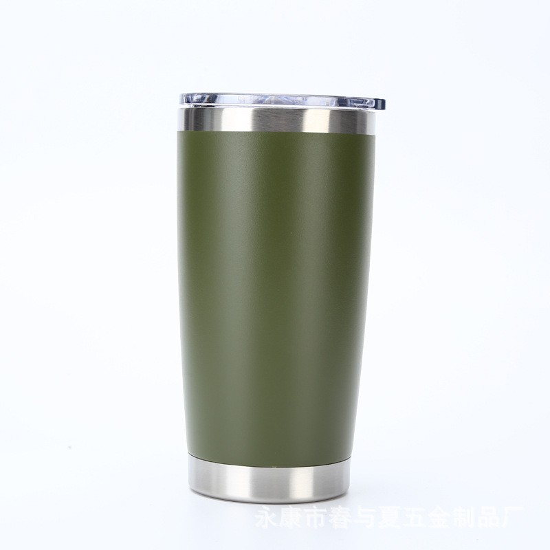 Amazon se especializa en vasos para automóvil de 20 oz, acero inoxidable 304 con aislamiento de doble capa para retención de calor y frío, práctico vaso para hielo con soporte para automóvil, ideal para regalo.