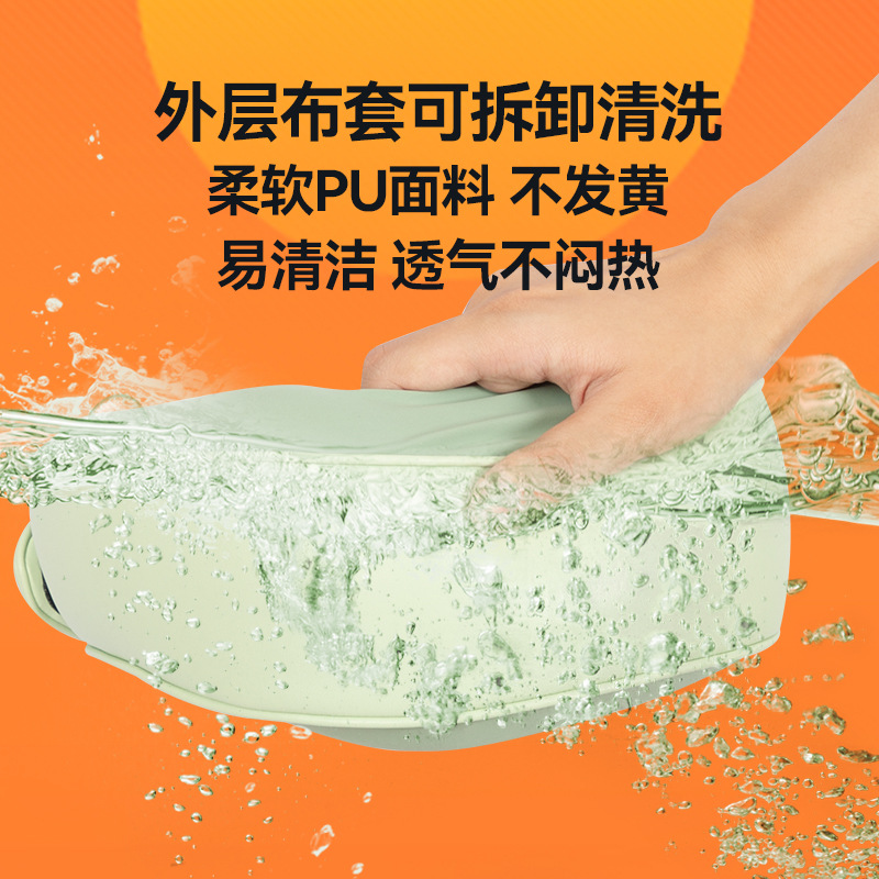 Almohada de masaje con aplicación, masajeador multifuncional en forma de U para columna cervical, masajeador eléctrico para cuello, protector de cuello, regalo