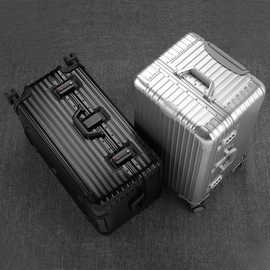 全铝镁合金旅行箱时尚运动款加厚大行李箱男女金属托运箱包2830寸