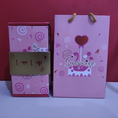 Caja sorpresa estilo TikTok con sobres rojos saltarines, caja de regalo de cumpleaños, sobre rojo Qixi, regalo de San Valentín, caja emergente, festiva