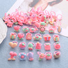 Children's ring, cartoon fruit resin for princess, wholesale