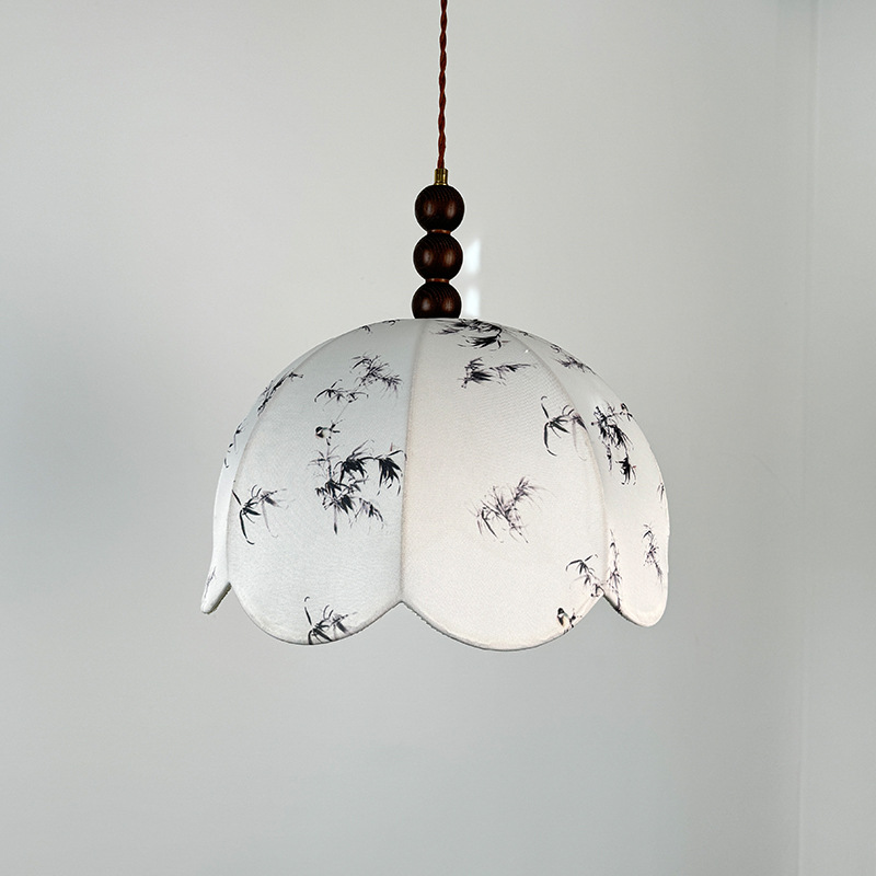 lámpara de dormitorio estilo medieval francés lámpara de estudio tela retro lámpara de comedor lámpara de comedor lámpara de habitación