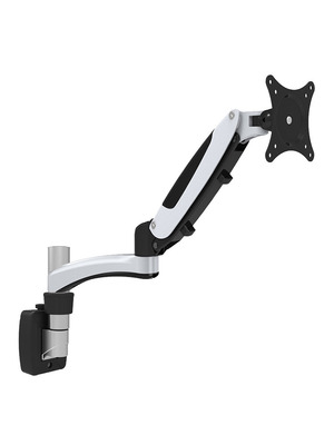 万向旋转折叠挂架显示器支架铝合金壁挂工业屏风支架|ms