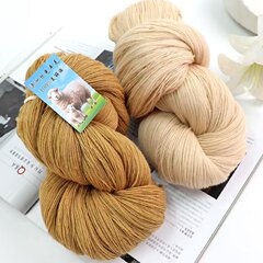 纯羊毛238美丽诺100%羊毛线丝光细羊毛线手工diy手编毛衣开司米