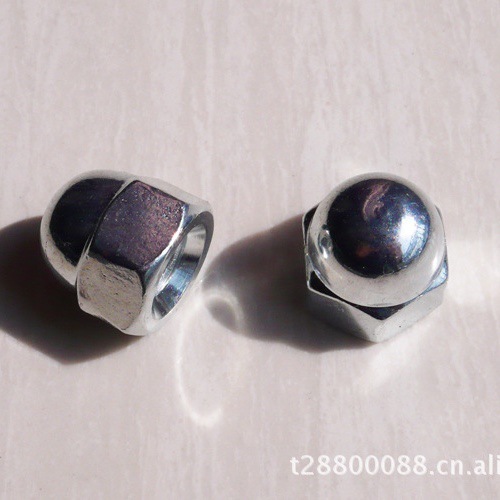 盖型螺母M14 GB923 DIN1587 厂家长期现货供应 8.8级 4.8级