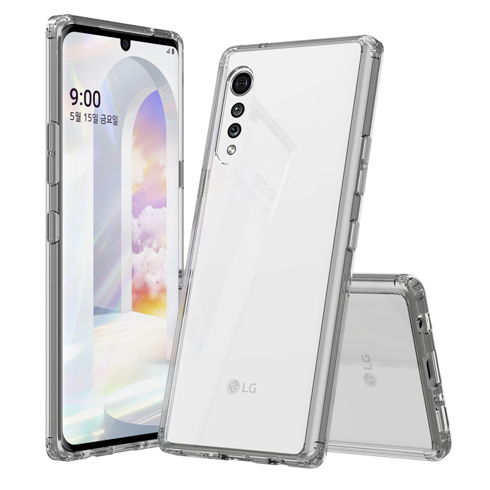 Suitable for LG Velvet Crystal Transparent Acrylic Anti-drop Phone Case