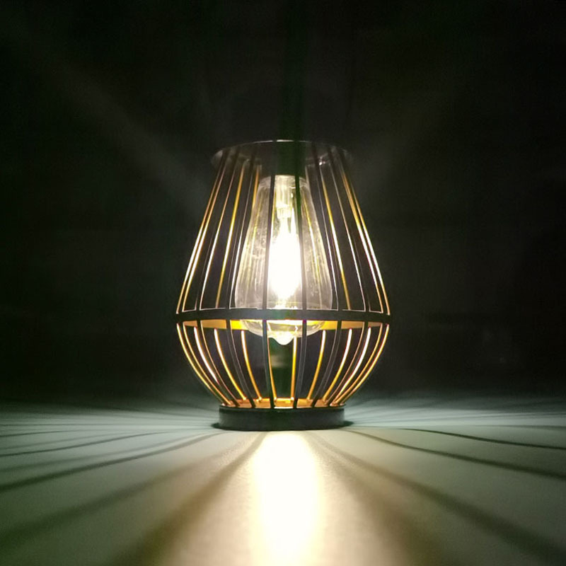 亚马逊热销LED 户外防水花园庭院装饰灯复古铁艺投影灯照明景观灯