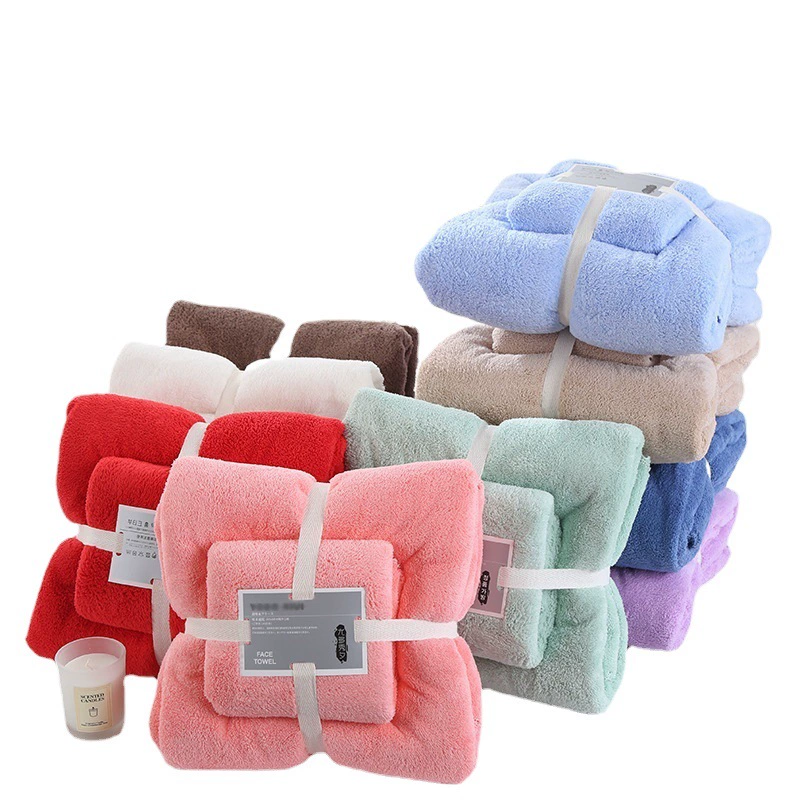 [Бесплатная доставка] полотенце банное полотенце Коралловый бархат