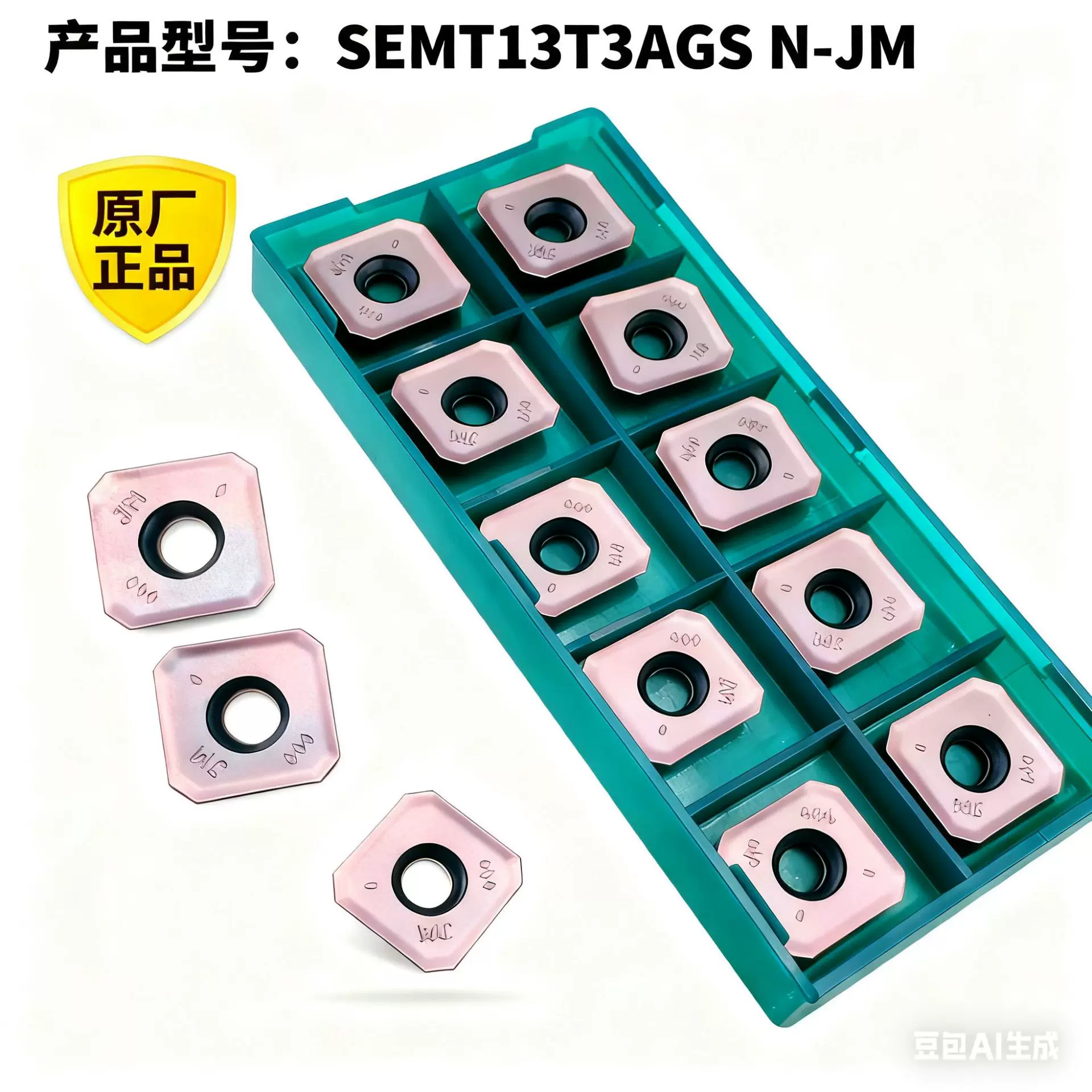不锈钢专用刀片 SEMT13T3AGS N-JM 耐磨硬质合金数控车刀钨钢刀片
