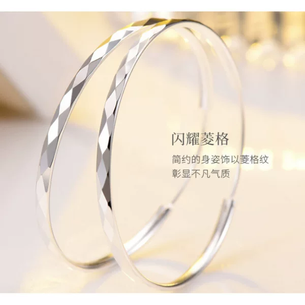 Diamond-Shaped Flower Earrings, European and American Exaggerated Oversized Circles, Plain Circles, High-End Silver-Plated Earrings