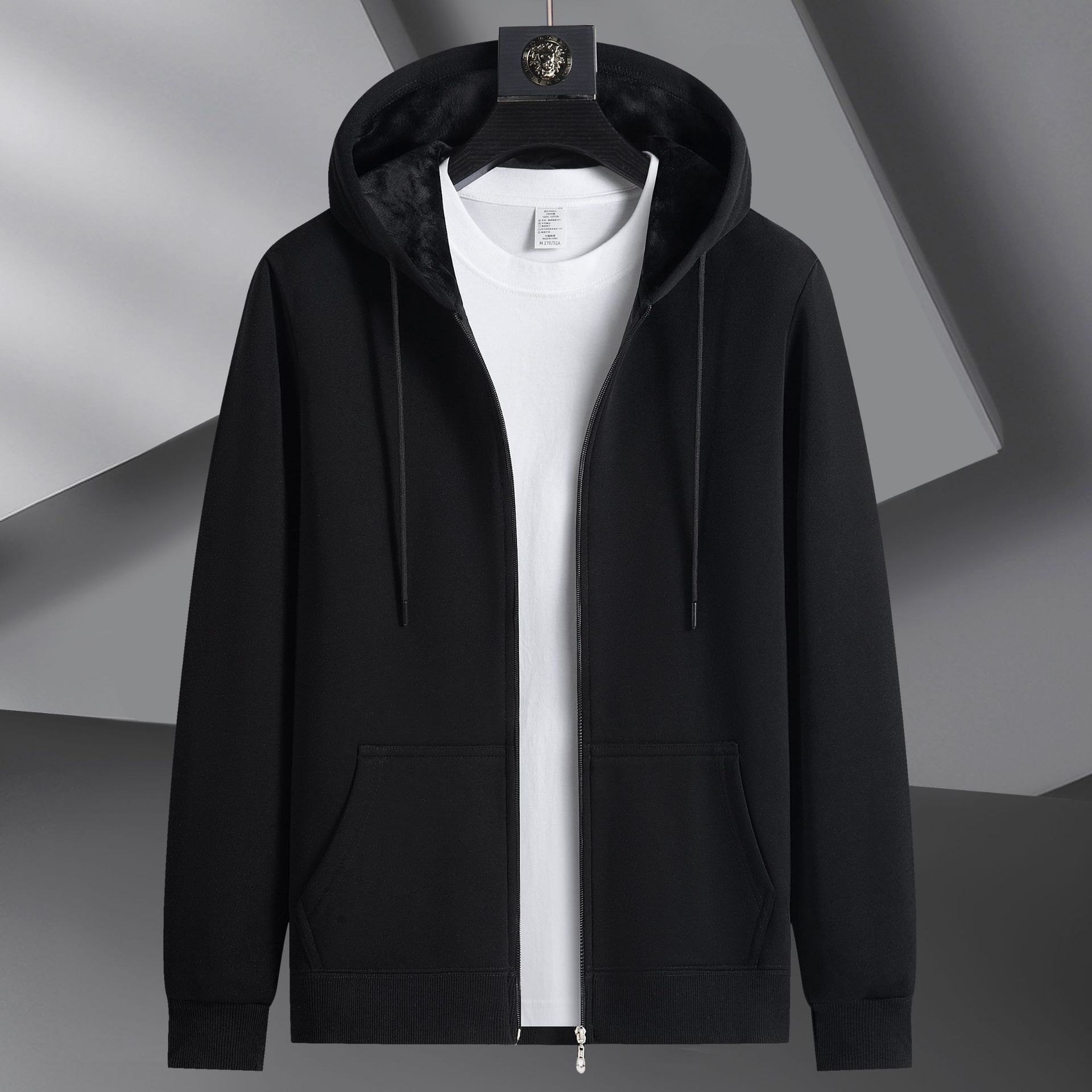 검정색 [단색 가디건 맨투맨 얇은 버전] 단품