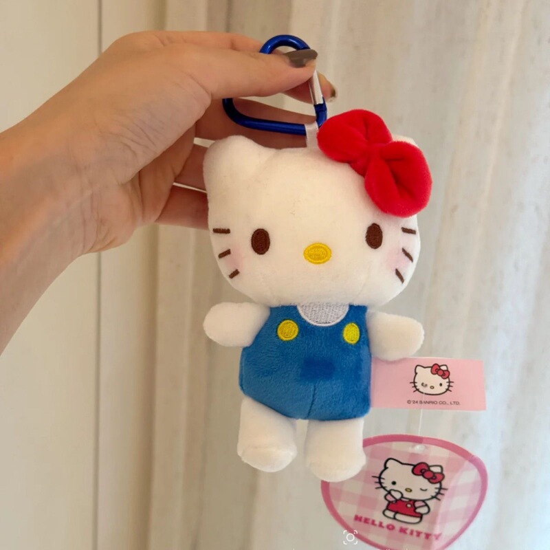 正規版ハローキティぬいぐるみかわいいバッグストラップ車のキーホルダー飾り人形彼女プレゼント|undefined