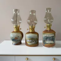 Ceramic creative lights handmade for camping, decorations