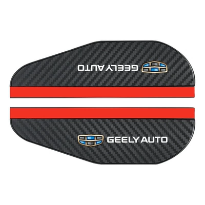 Rainproof Rearview Mirror Rain Shield, Rearview mirror rainproof sticker - rain-eyebrow-carbon-fiber-pattern-geely-pair-set