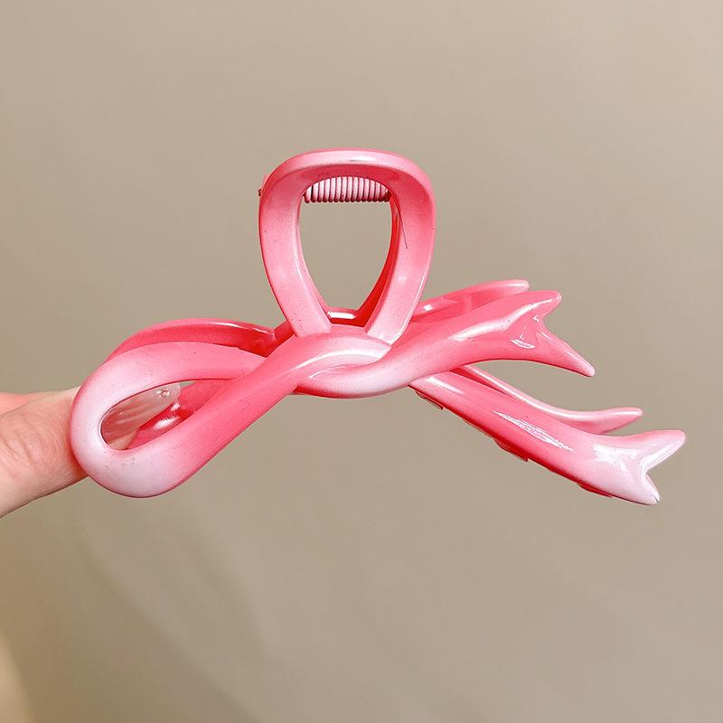 Alto Grado de gran tamaño horquilla para las mujeres 2024 nueva cabeza clip pelo volumen tiburón clip tocado horquilla