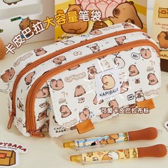 ins豚門永遠に小さなカピペンバッグ大容量文具箱かわいい高見え高校生収納袋