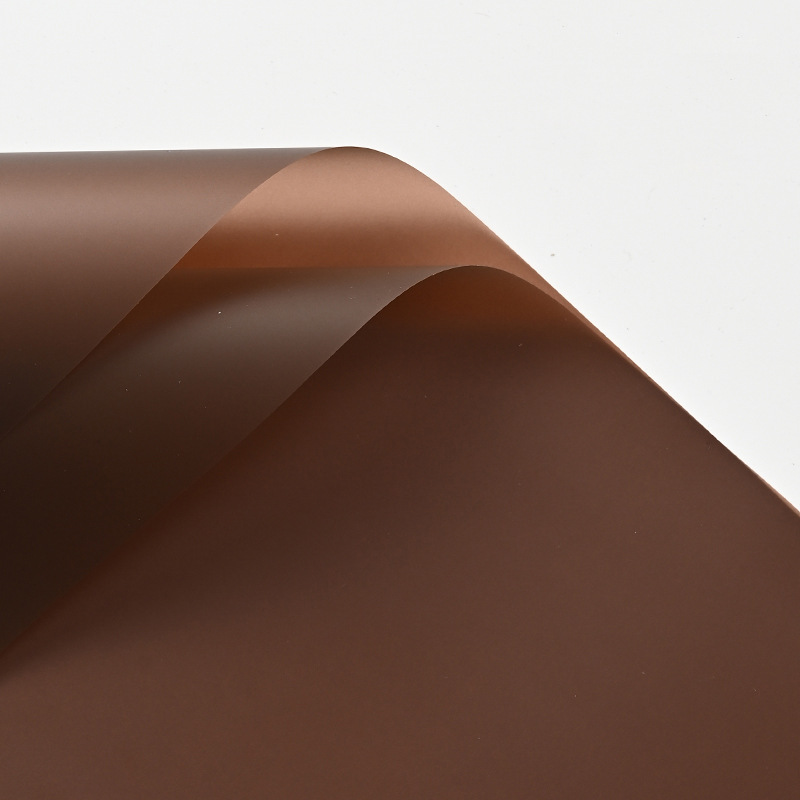 Embalaje de flores Papel de haz coreano Florería Ramo Material de embalaje Papel mate translúcido Papel liso coreano Papel de flores