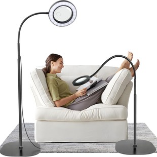 Eyelash tattoo beauty nail eyebrow tattoo eyelash mahjong cold light soft light super bright work LED110V floor lamp