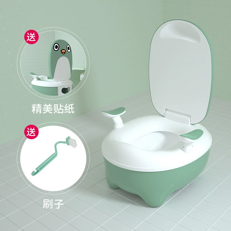 Cute children's toilet for boys for training