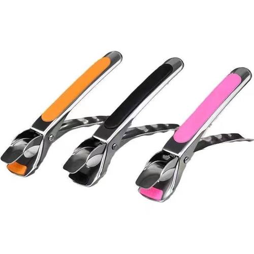 Kitchen gadgets stainless steel anti-scald bowl steaming vegetable clamp plate clamp plate lifter plate bowl clamp