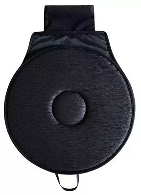 Rotating Cushion Rotating Car Cushion: Multi-function pad - single-ring-black