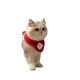 Maomie New Year Bib Dog Bibi Bear Scarf Pet Jewelry Scarf Slippery Towel Birthday Kitten Christmas Accessories Winter