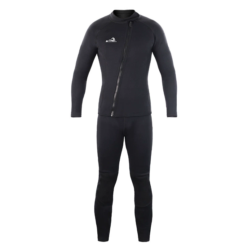 Split long-sleeve, winter long trousers, European style, increased thickness