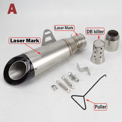 Titanium Exhaust Pipe Universal — Exhaust pipe