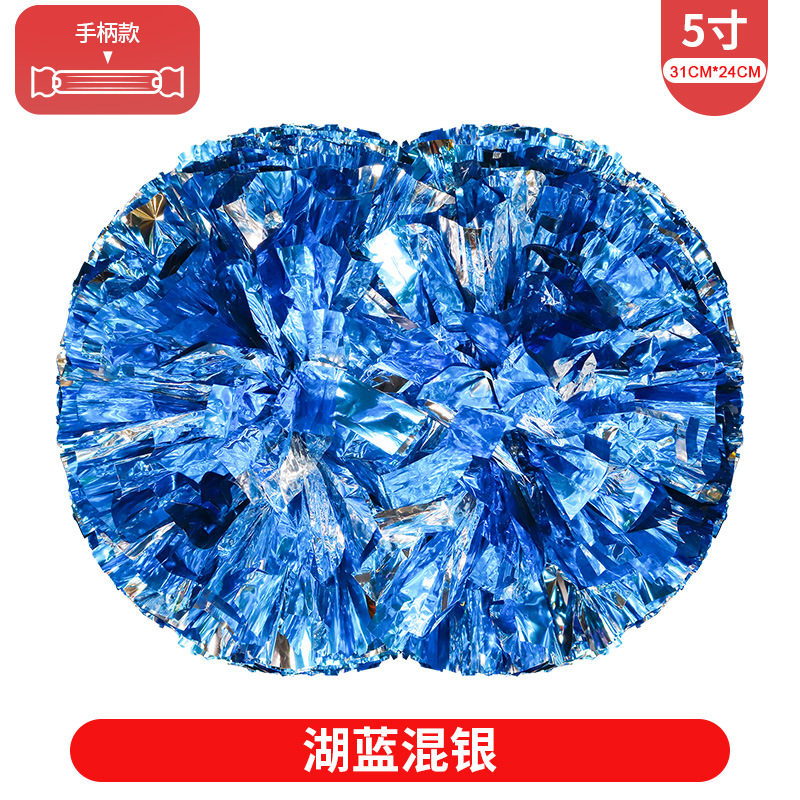 Porristas Bola de flores porristas mano flor mano sacudida flor danza rendimiento mano flor porristas flor bola de color rendimiento