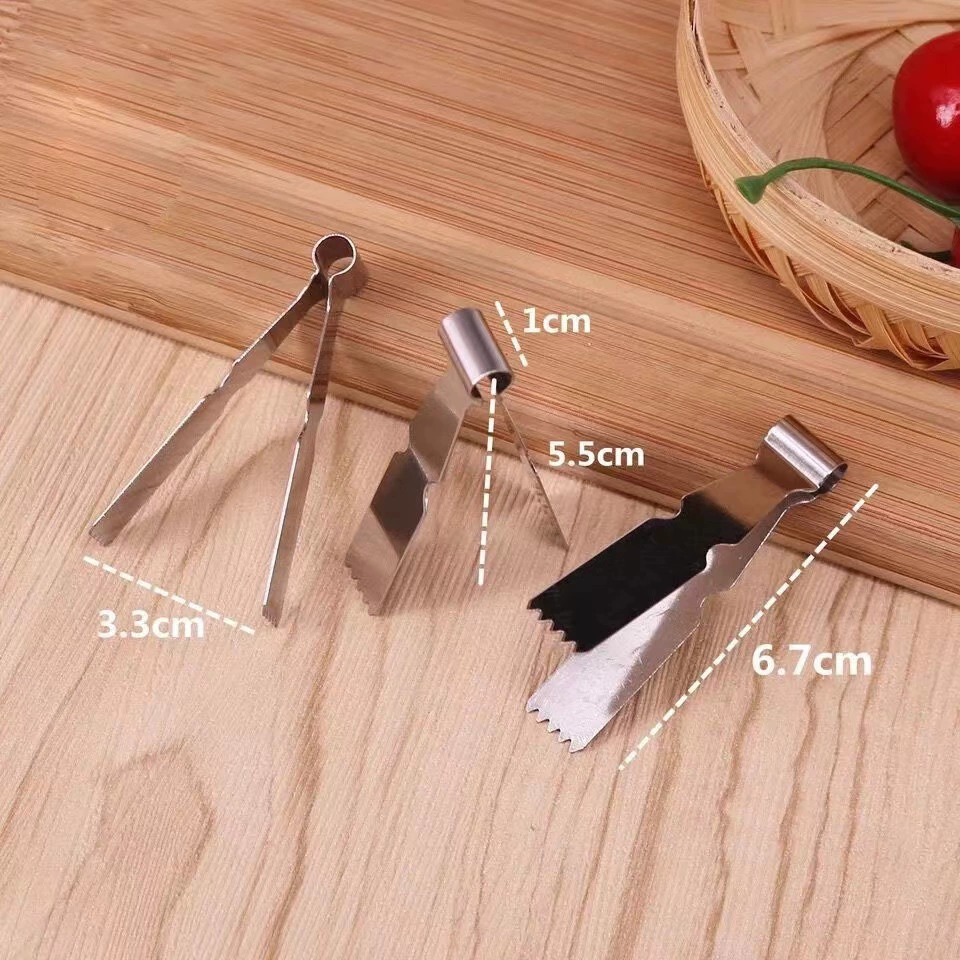 Нержавеющая сталь грецкий орех хрустящий зажим арахисовая хрустящая ПАСТА ТЕСТО Паровая булочка форма цветок щипцы инструмент для выпечки