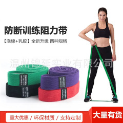 ロングニットのフィットネスの弾力帯の力抵抗トレーニングの陸上の引体は上に補助して足を持って肩を開けて背を開けます。