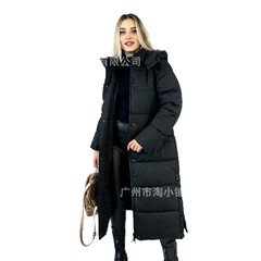 洋气棉服女2025冬季新款韩版宽松超长款加厚棉袄过膝到脚踝棉衣潮