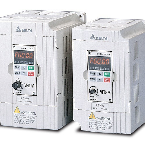 全新原装台达变频器低噪音型VFD007M21A-Z 220V0.75KW