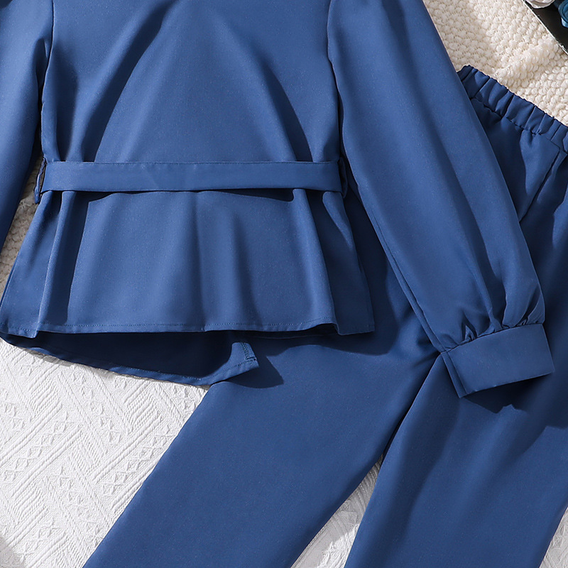 Mädchen Langarm Oberteil Und Hosen Set Für Herbst Und Winter_voghion.com