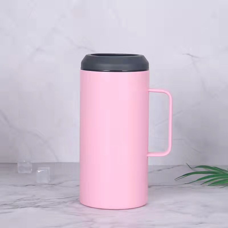 40oz refrigerante casera taza de aislamiento de acero inoxidable botella de cerveza de vino tinto estilo americano cubículo de hielo