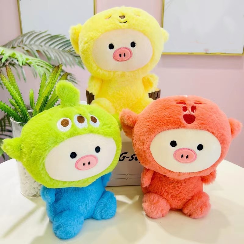 Juguetes de peluche lindos muñecas de frutas almohada muñeca agarra muñeca boda tira muñeca de tela muñeca estand juguetes regalos