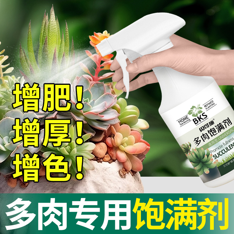 贝可施多肉饱满剂爆仔增色专用控释肥长效生根增肥催芽家用养花肥