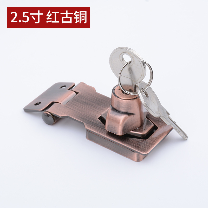 Tarjeta de bloqueo sin orificios cerradura de la puerta del hogar cerradura de la puerta del gabinete cerradura de la Oficina Tarjeta de bloqueo sin orificios antirrobo Tarjeta de bloqueo dos en uno