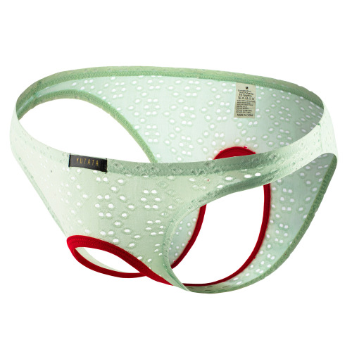 Couple's sexy underwear, open pant, same style for men and women, sexy briefs, revealing point, men's underwear, gay B647